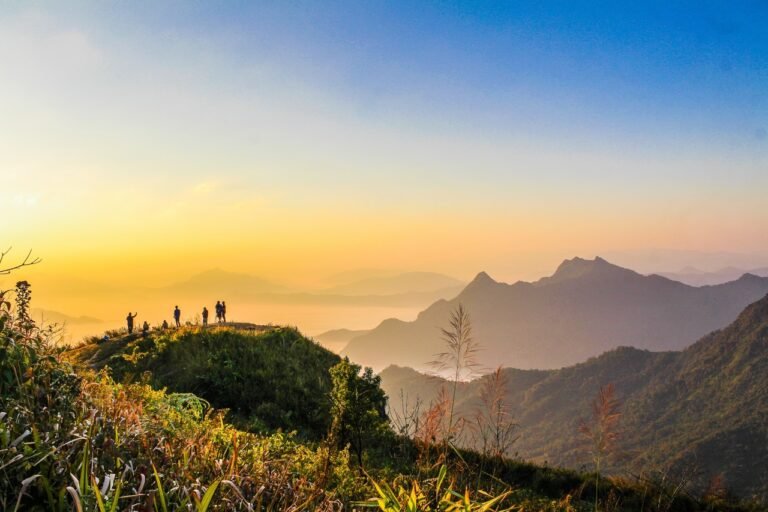 Policía nacional photo of people standing on top of mountain near grasses 733162.jpg